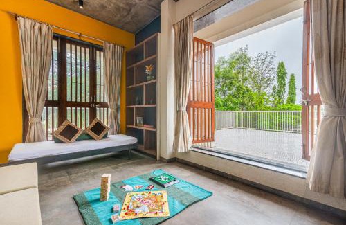 Sinnar Villa | Enchanting SaffronStays Amrapali - Poolside Farmstay Retreat