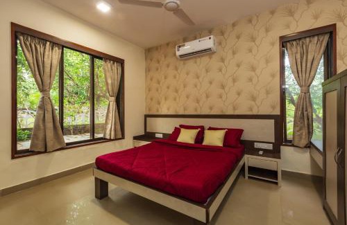 Suryamal Villa | Ideal Pool Villa Retreat with Lawn - SaffronStays Ekaant
