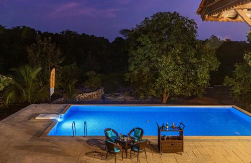 Suryamal Villa | Eco-Friendly Riverfront Villa with Pool | SaffronStays Vedika