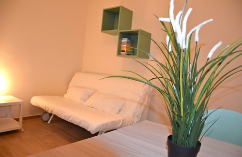 San Donato Apartment | Cozy Sage Rental Apartment with Kitchen and Breakfast Options