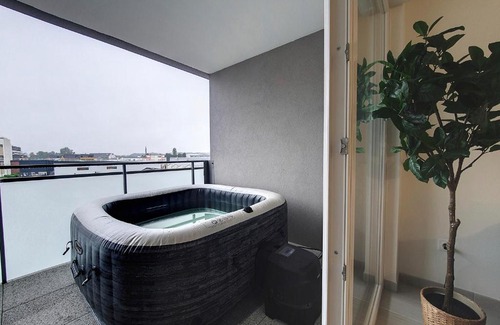 Plaine des Bouchers Apartment | Discover SAGLIO: Spa Retreat with Parking & Tram Access