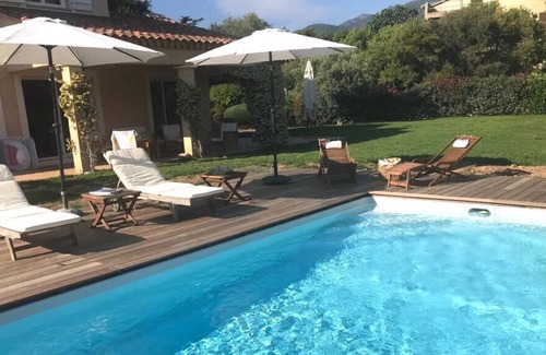 Sagone Villa | SAGONE: Beautiful charming villa with pool, quiet area near the beach