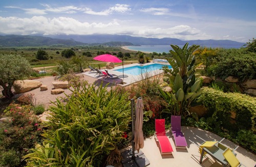 Sagone Apartment | Beautiful Sagone Studio with Pool and Ocean Views