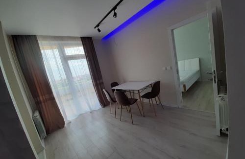 Uzhhorod Apartment | Top-Rated Sakura Apartment: Pet & Child Friendly Retreat