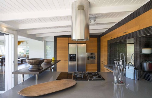 Vitet Villa | Oceanfront Retreat at Salamandres: Pool & Spa Awaits