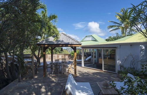 Vitet Villa | Oceanfront Retreat at Salamandres: Pool & Spa Awaits