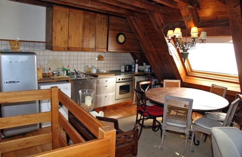 Sant Blai Apartment | Cozy Salardu Penthouse with Spa & Breakfast Amenities