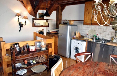 Sant Blai Apartment | Cozy Salardu Penthouse with Spa & Breakfast Amenities