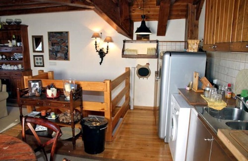 Sant Blai Apartment | Cozy Salardu Penthouse with Spa & Breakfast Amenities