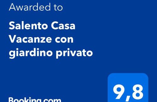 Galugnano House | Elegant Salento Casa Vacanze with Private Garden Oasis