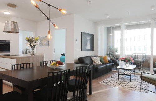 Hliðar Apartment | Elegant Salka Suites: 4-Star Family-Friendly Getaway