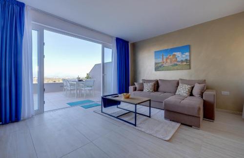 Ghaxaq Apartment | Oceanfront Salmar Court Holiday Apartments with Pool Access