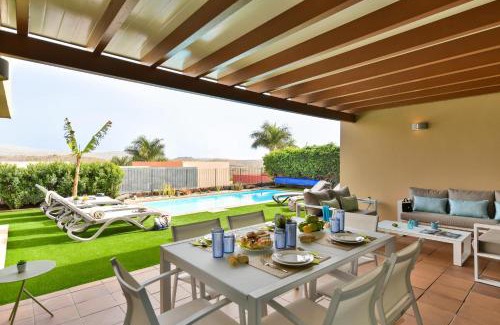 Salobre Apartment | Idyllic Salobre Villa with Pool & Ocean View, Rated 9.5