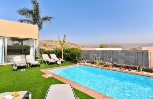 Salobre Apartment | Idyllic Salobre Villa with Pool & Ocean View, Rated 9.5