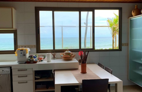 Stella Maris Villa | Beachfront Retreat: Salvador Gated Villa with Pool & Spa