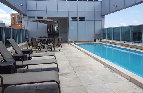 Santo Agostinho Apartment | Discover Comfort at San Diego Apart-Hotel with Pool & Spa