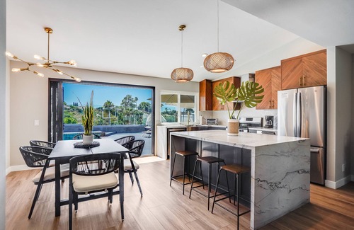 San Carlos House | Coastal View Retreat in San Diego with Pool & Hot Tub