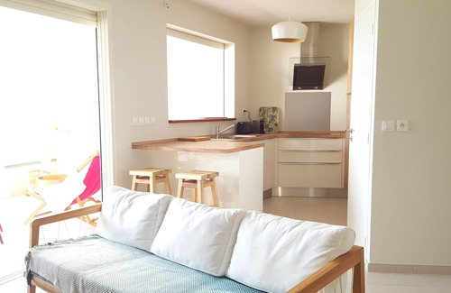 Trois-Ilets Apartment | Oceanfront Escape: Sandama Apartment with Spa & Views