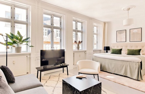 Copenhagen City Centre Apartment | Stylish Sanders City: Cozy 1-Bedroom Apt with Breakfast