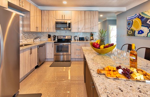 St. Ann's Bay Villa | Beachfront Sandy Bottoms Villa with Pool and Mountain Views
