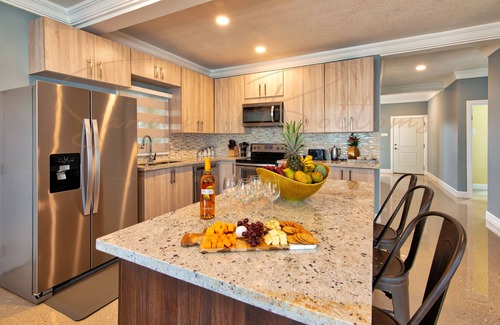 St. Ann's Bay Villa | Beachfront Sandy Bottoms Villa with Pool and Mountain Views