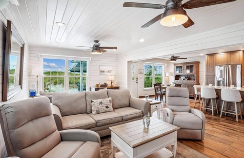 Redington Shores House | Beachfront Oasis: Sandy Dunes with Ocean View & Family Comfort
