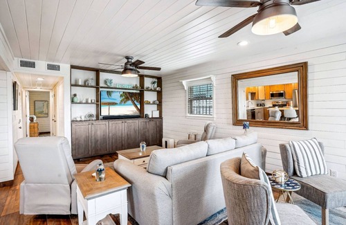 Redington Shores House | Beachfront Oasis: Sandy Dunes with Ocean View & Family Comfort