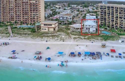 Gulf Lagoon Beach House | Oceanfront Sandy Feet Retreat with Hot Tub & Pet Friendly Stay