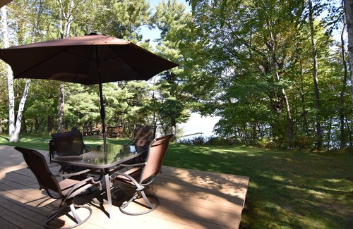 New Auburn Cabin | Idyllic Sandy Frontage on Sand Lake with Scenic Views