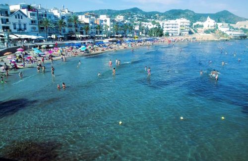Sitges Town Center Apartment | Discover Sant Sebastian: Oceanfront Paradise for Families
