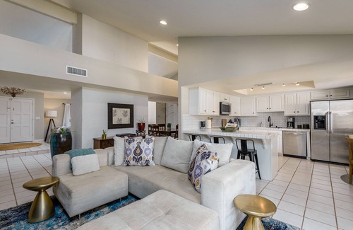 Buenavante House | Scottsdale Santa Barbara-Style Home with Private Heated Pool