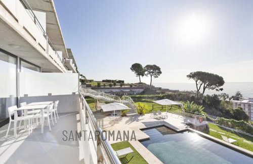 Caldes d'Estrac Apartment | Oceanfront Santa Romana Apartments & Suites - 4 Star Stay