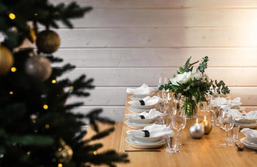 Napapiiri Apartment | Exclusive Santa's Boutique Villa with Hot Tub & Breakfast