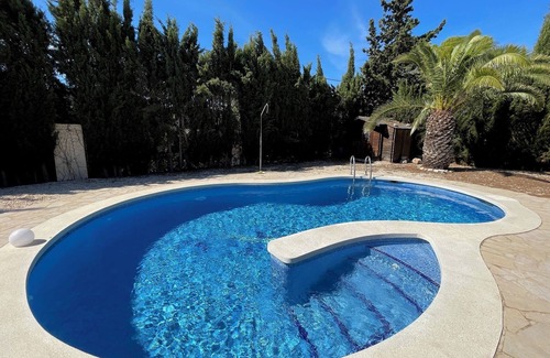 Les Tres Cales Villa | Saona Villas: Private Pool Oasis with Oceanfront Views