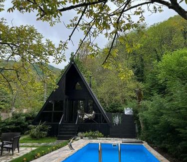 Sapanca Ski Chalet | Relaxing Stay at Sapanca Çağlayan Bungalow with Pool & Views