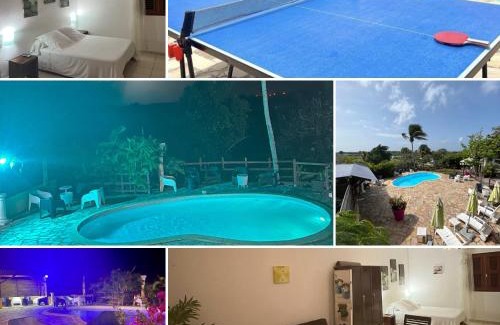 Saint-Francois Apartment | Experience SAPHIR-Villa Le Colibri: 4-Star Oceanfront Escape
