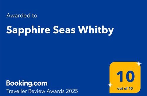 West Cliff Apartment | Ocean-View Sapphire Seas Whitby: Guest Rated 10/10 Stay
