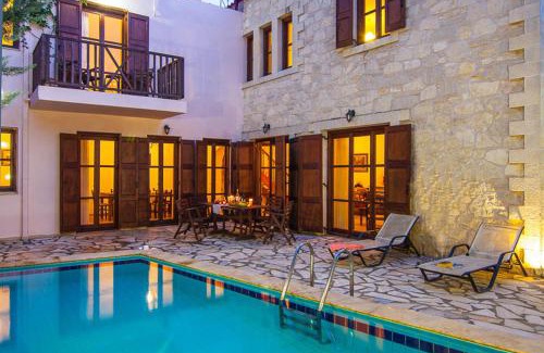 Agios Mamas Villa | Relax at Sarris Villa: Poolside Retreat in the Countryside
