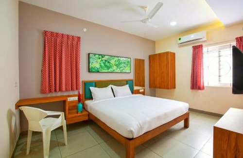 Singanallur Apartment | Cozy Sarvam Serviced Apartment with Family-Friendly Amenities