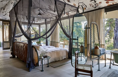 Thorny Bush Game Reserve Cabin | Experience Saseka Tented Camp: 5-Star Stay with Spa & Pool