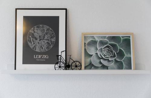Nordost Apartment | Modern Comfort in Leipzig: Netflix, Wifi & Kitchen Amenities
