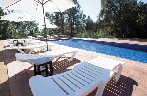 Riells i Viabrea Villa | Inviting Saucy Chateau for 24 near Blanes with Pool & Spa