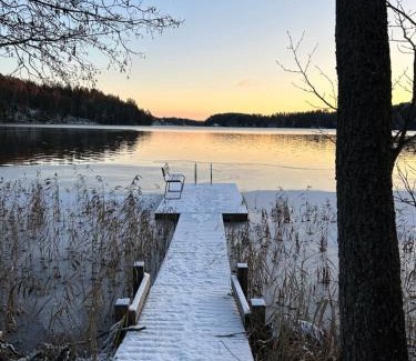 Espoo Ski Chalet | Cozy Sauna Cabin in Nuuksio National Park - Pet Friendly