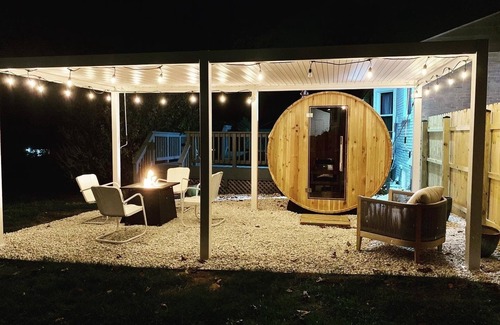 Colesville House | Sauna, hot tub, gym, great outdoor space!
