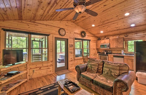 Helen Cabin | Tranquil Sautee Mountain Retreat with Spa & Hot Tub