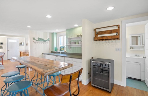 Minot House | Family Retreat in Scituate: Private Beach & Ocean Views