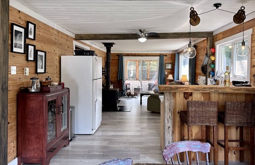 Curryville Cabin | Cozy Sawmill Creek Cabin: Family and Pet-Friendly Retreat