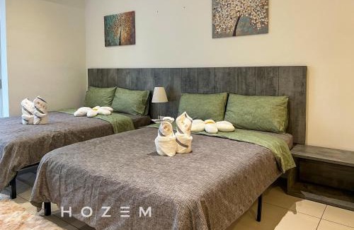 Seputeh Apartment | Cozy Pool View Studio for Families Near Mid Valley