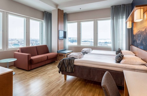 Lantinen District Hotel | Relax at Scandic Meilahti - Highly Rated with Spa & Dining
