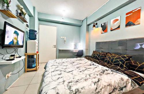 Pluit Apartment | Scandinavian Homey Studio City View at Apt Green Bay Pluit Tower A